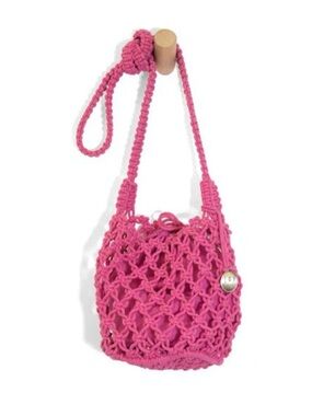 Joy Susan Faye Macrame Crossbody Bag